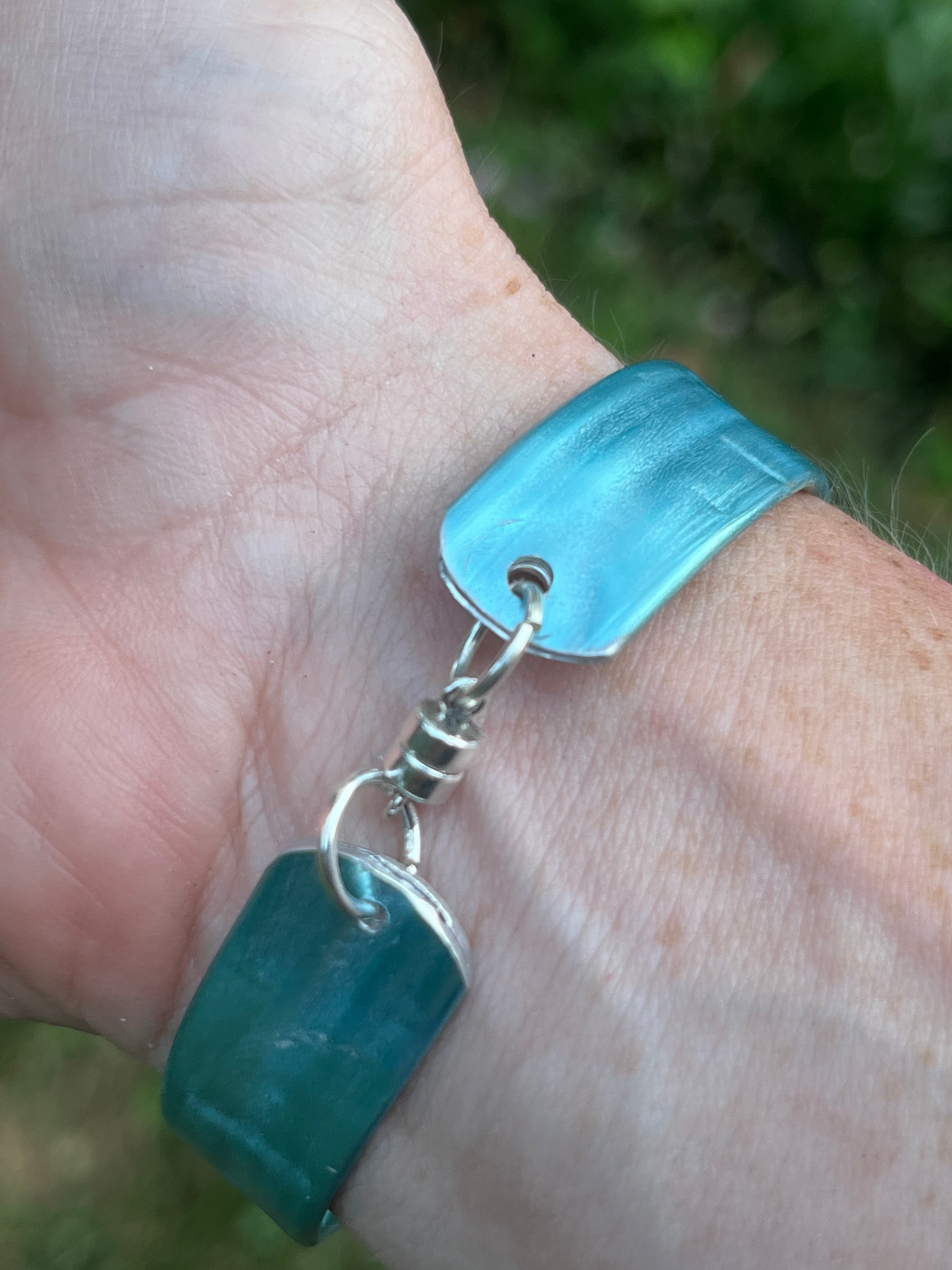 Upcycled Knitting Needle Bracelet