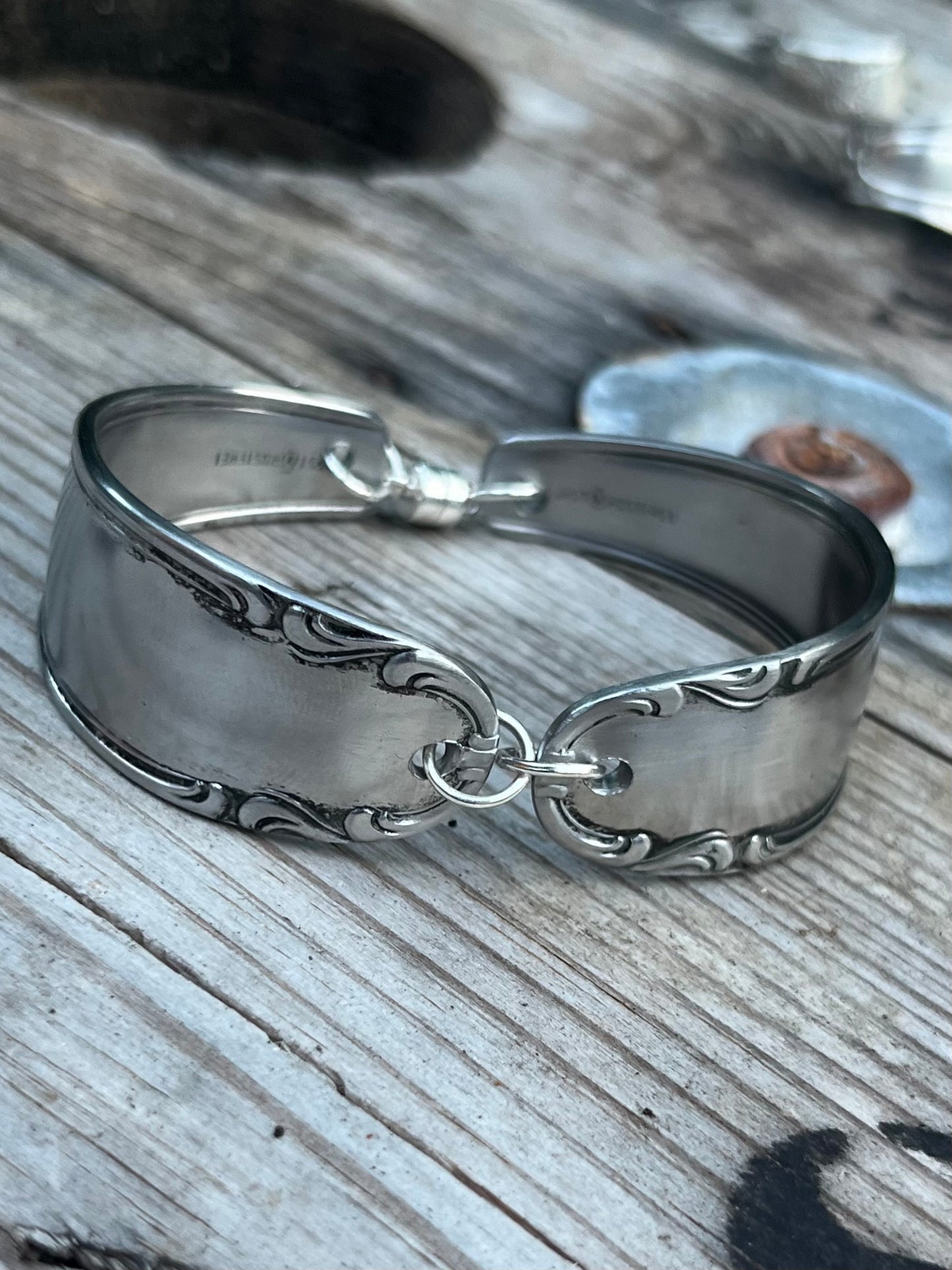 Antique Stainless Magnetic Spoon Bracelet