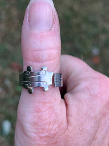 Guitar Neck Spoon Ring