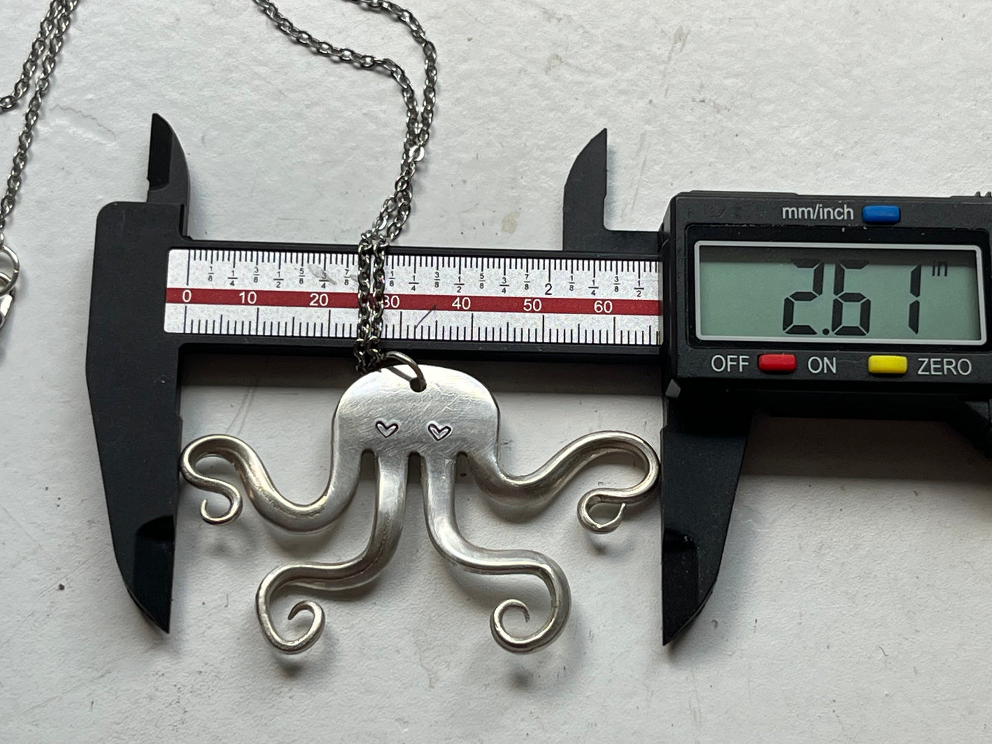 Vintage Fork Octopus Pendant (Rebecca)