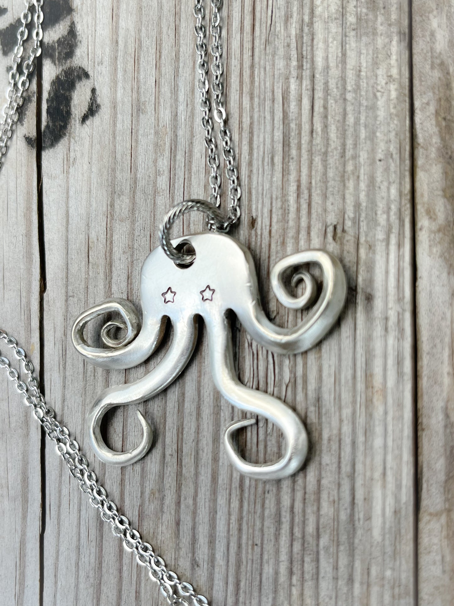 Vintage Fork Octopus Pendant (Stary Sam)