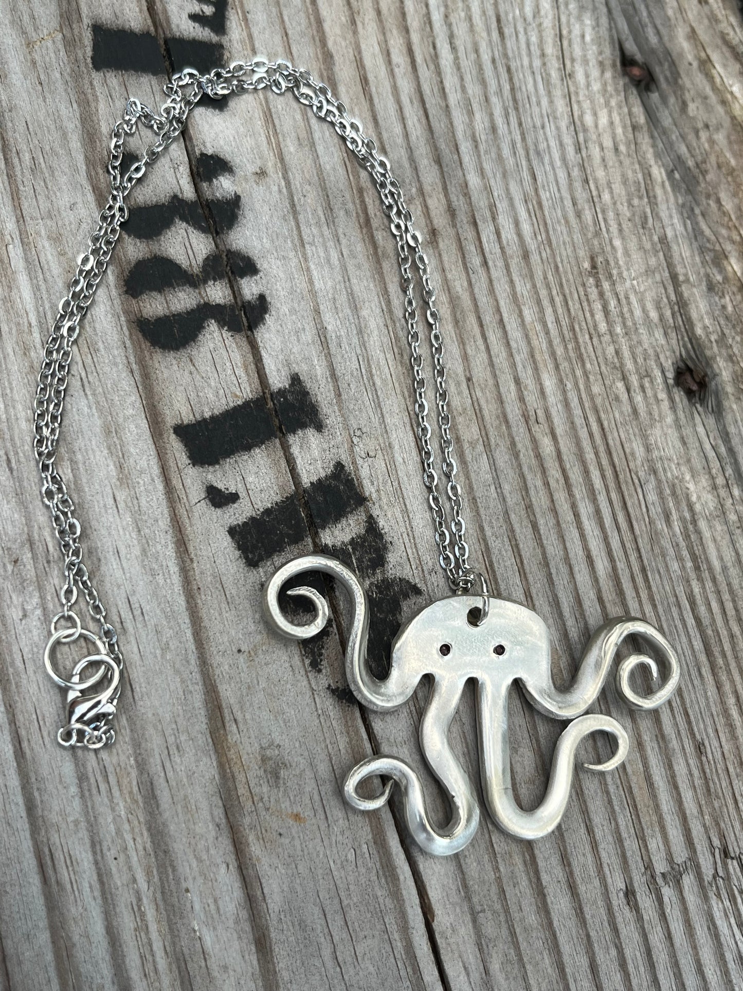 Vintage Fork Octopus Pendant (Simple Stella)