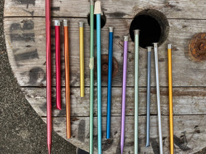 Upcycled Knitting Needle Bracelet