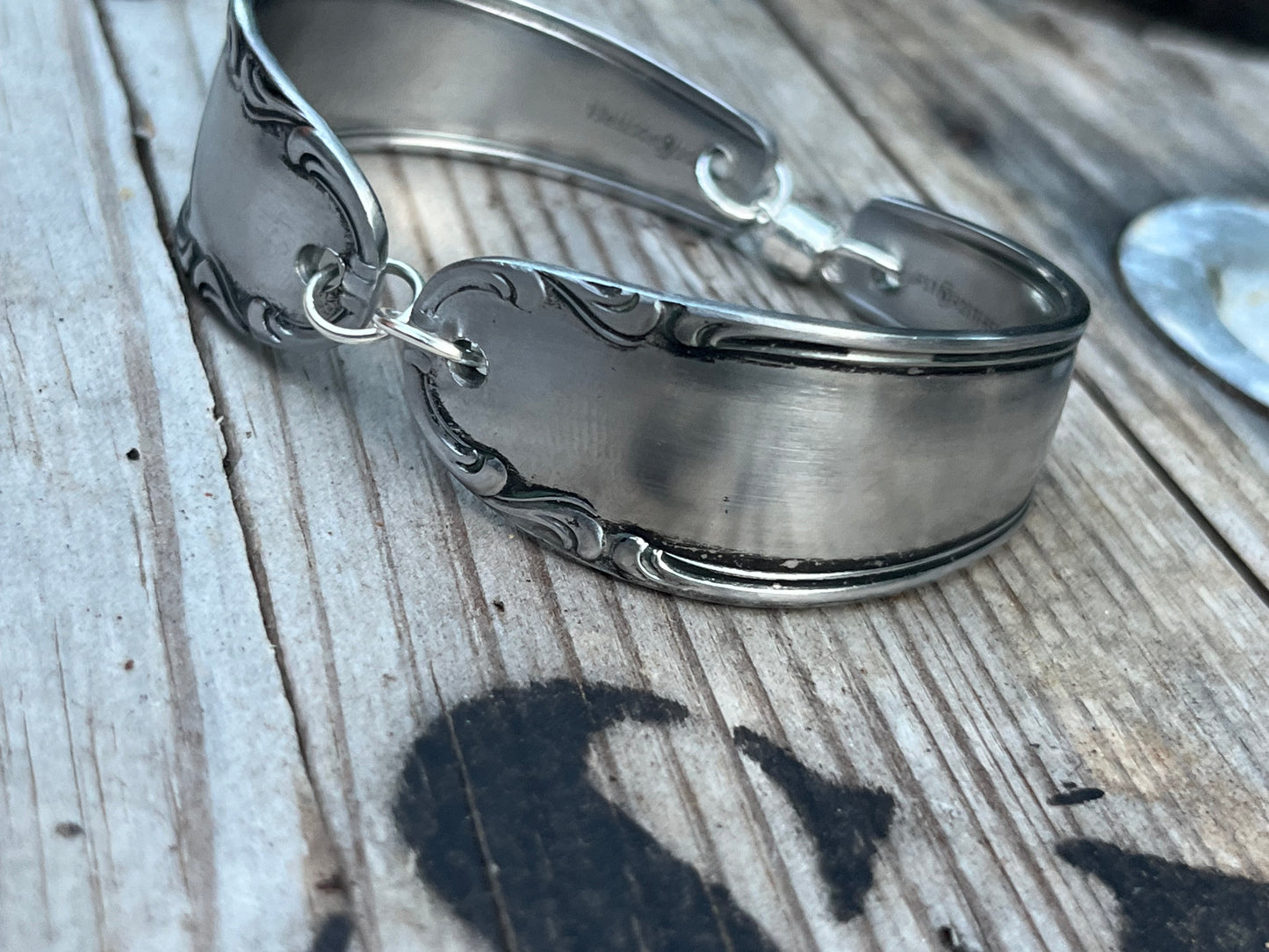 Antique Stainless Magnetic Spoon Bracelet