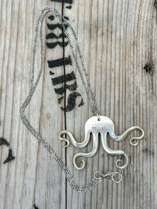 Vintage Fork Octopus Pendant (Rebecca)