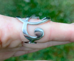 Music Note Spoon Ring