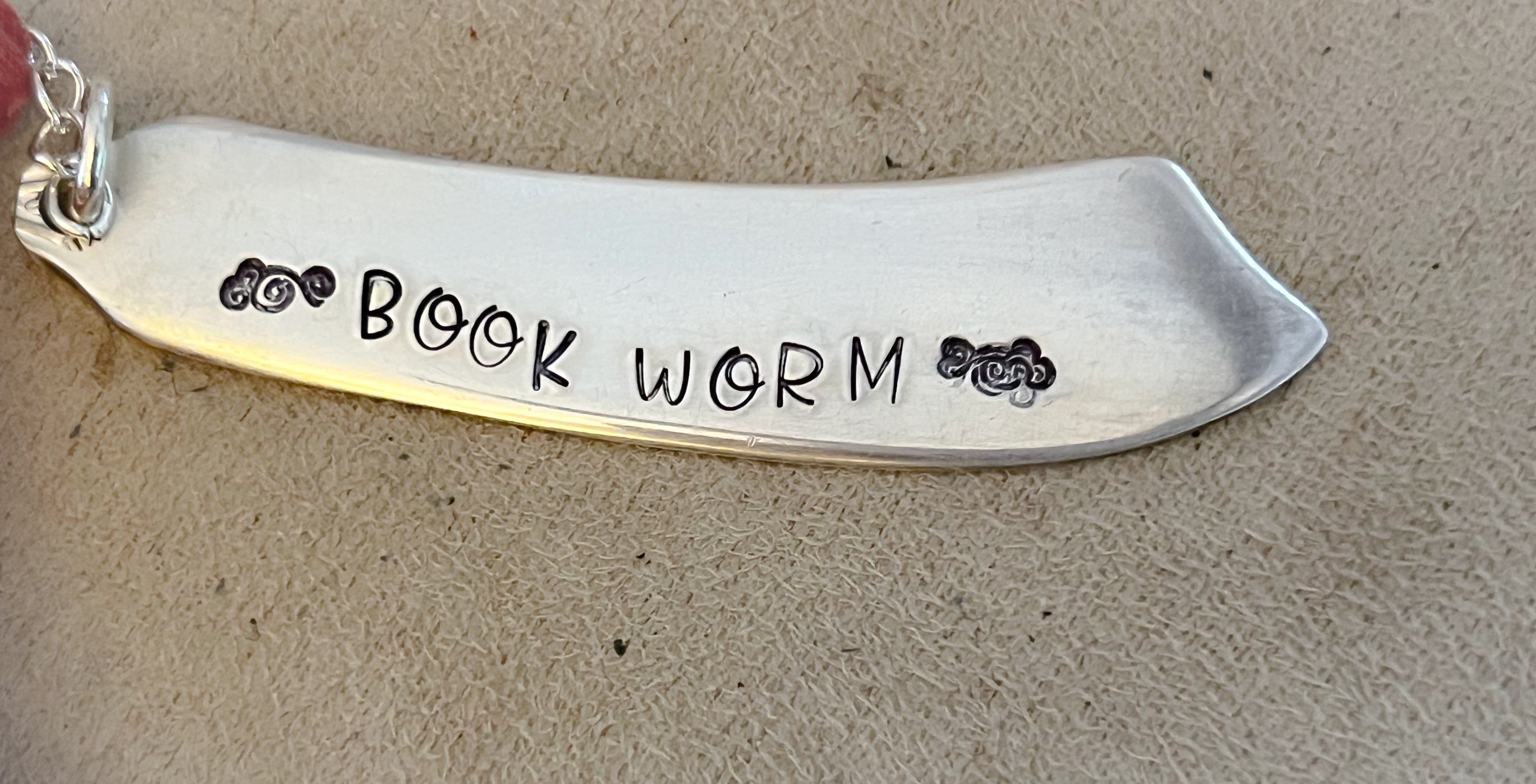 Bookworm Butterknife Bookmark