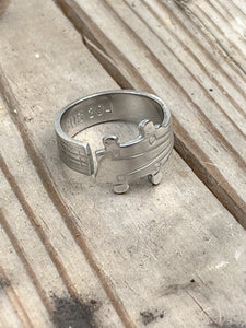 Guitar Neck Spoon Ring