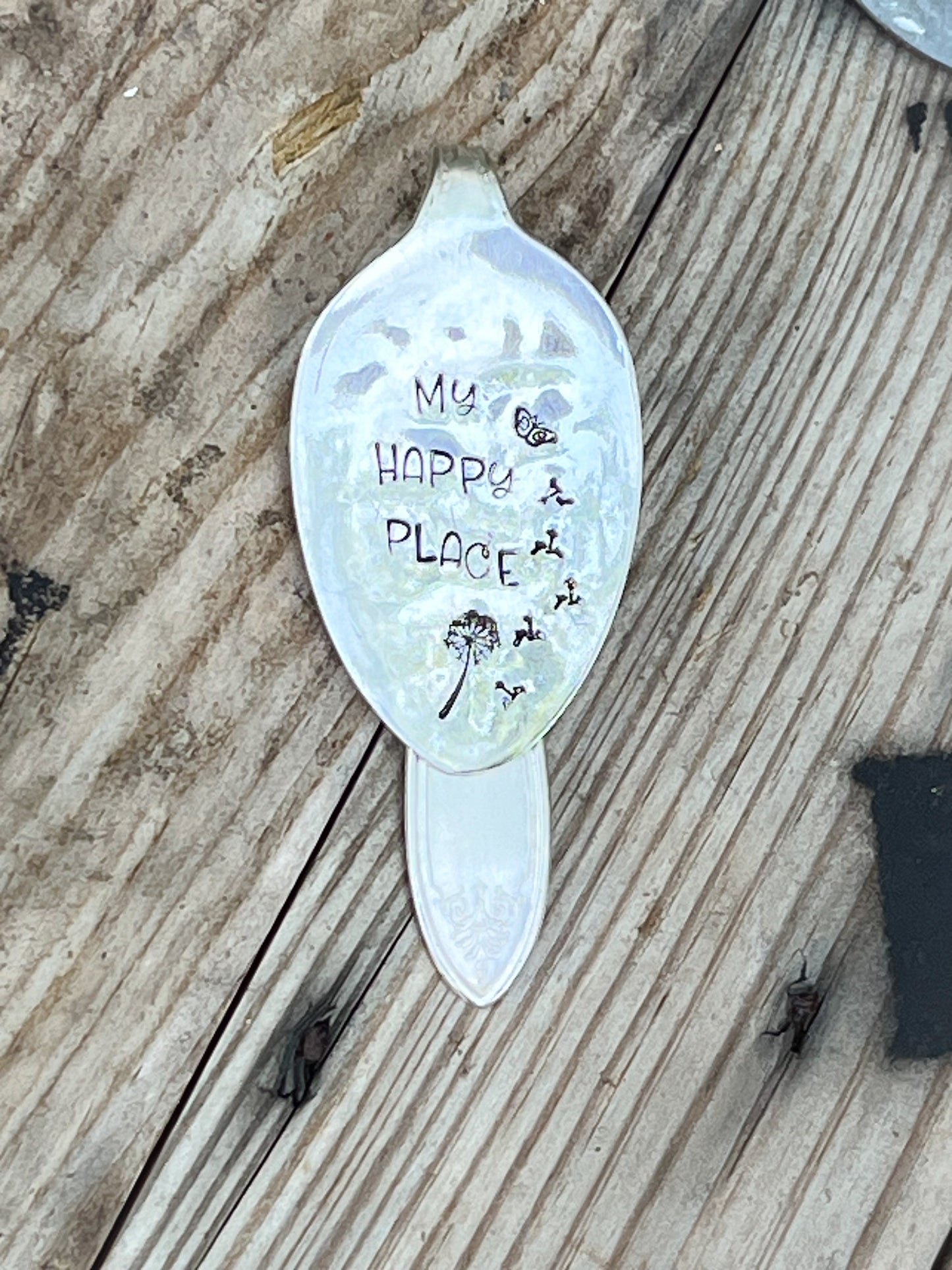 My Happy Place Vintage Spoon Bookmark